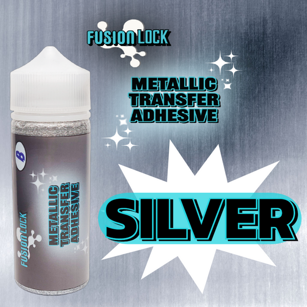 FusionLock Metallic Transfer Adhesive 120mL (Silver