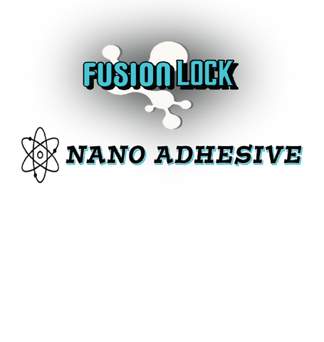 FusionLock Nano Adhesive 60mL Dauber Tip (Easy Apply) - High Temperature 3D Printing Glue for Hot Beds | Fast Application
